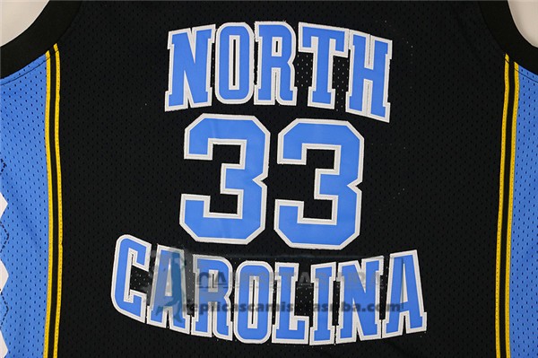 Camiseta NCAA Universidad de Carolina del Norte Jamison Negro